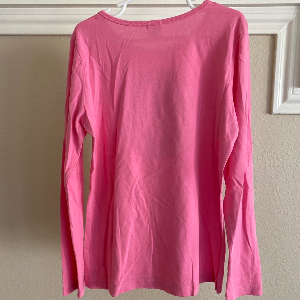 Girls J. Crew Crewcuts Smiley Face Sequin Tee - Picture 8 of 8